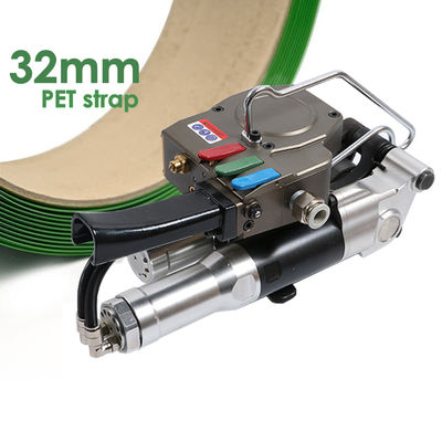 Αγορά Φορητό Πνευματικό Τύλιγμα 32mm PP/PET Strap 6000N Τράβηξη Δύναμη Πνευματικό Τυποποιητικό Εργαλείο online manufacture