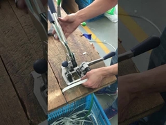 Εργαλειομηχανή σφραγίσματος ελαστικών PP χειροκίνητος συνδυασμού