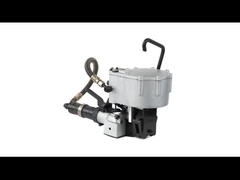 Ένα κουμπί 4,2m/min Εργαλείο σχοινίματος από χάλυβα 32mm Band Πνευματική μηχανή σχοινίματος από χάλυβα